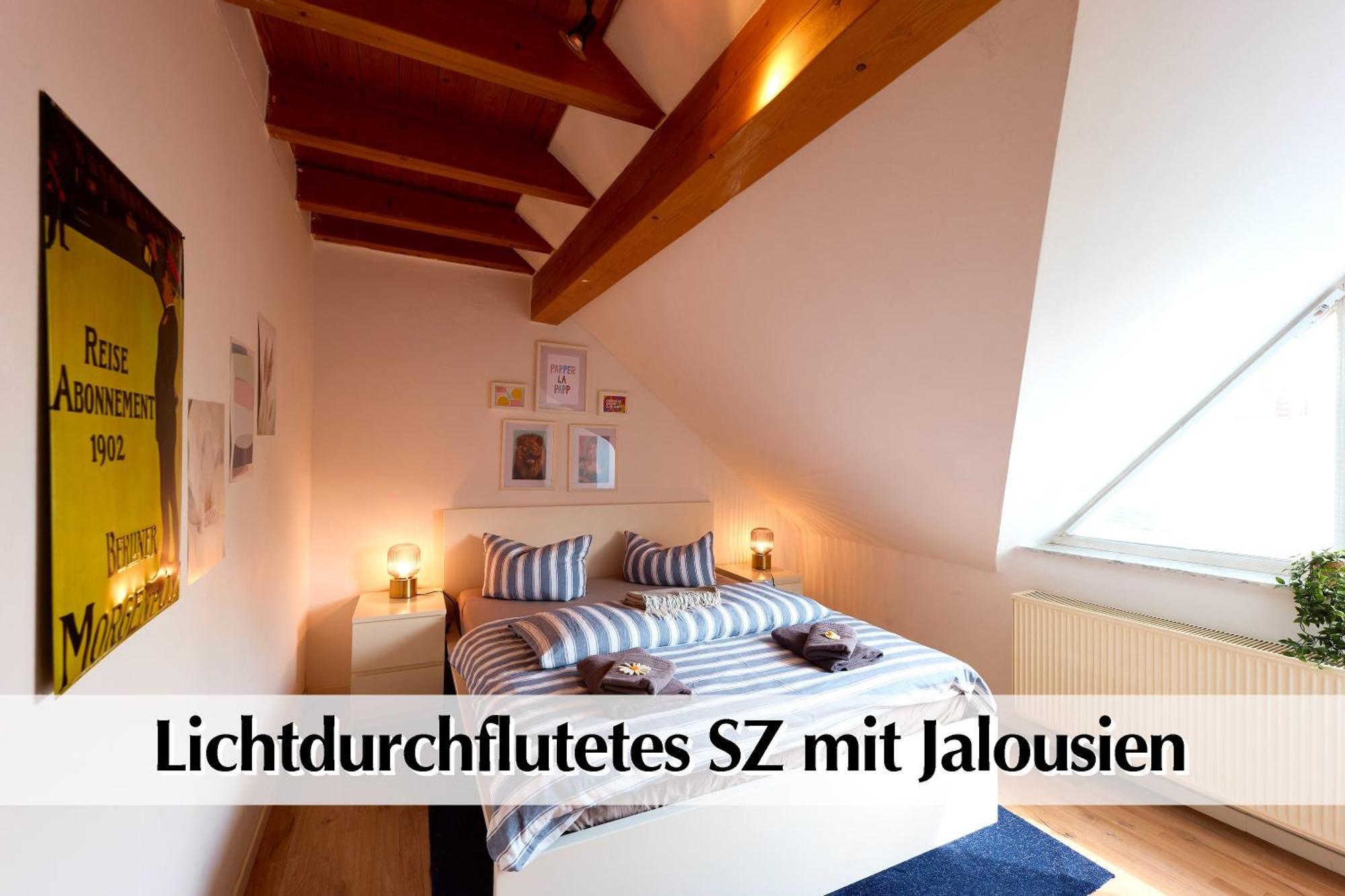 Helle 72Qm Maisonette Wohnung Im Herzen Erfurts Mit Kingsize Bett, Smart-Tv, Etc Εξωτερικό φωτογραφία